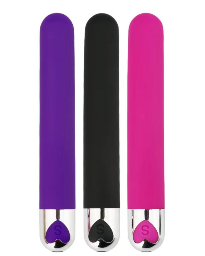 Long bullet vibrator slim powerful mini vibrator for intense pleasure
